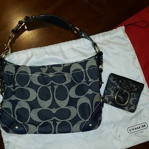 Coach jean purse